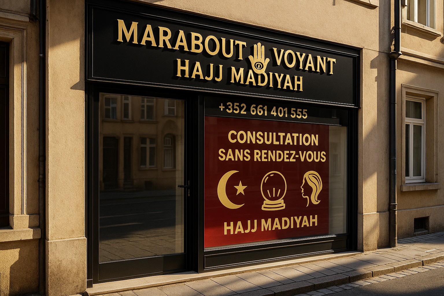 Marabout Hajj Madiyah au Luxembourg Marabout Hajj Madiyah au Luxembourg